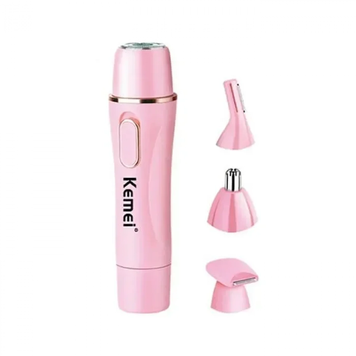 ماكينة إزالة الشعر الكهربائية القابلة لإعادة الشحن Kemei  USB - KM-2715 Premium - 4in1.1