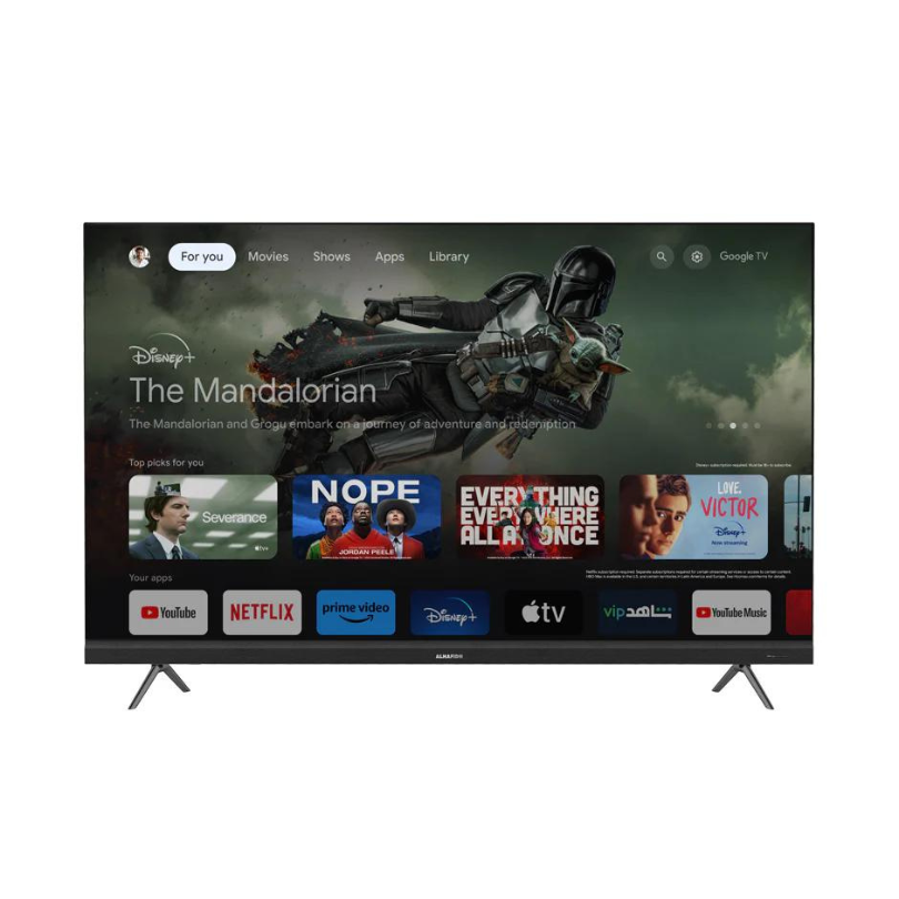 تلفزيون 50 بوصة سمارت QLED 4K UHD Google TV  - الحافظ شاشة الفئة 6