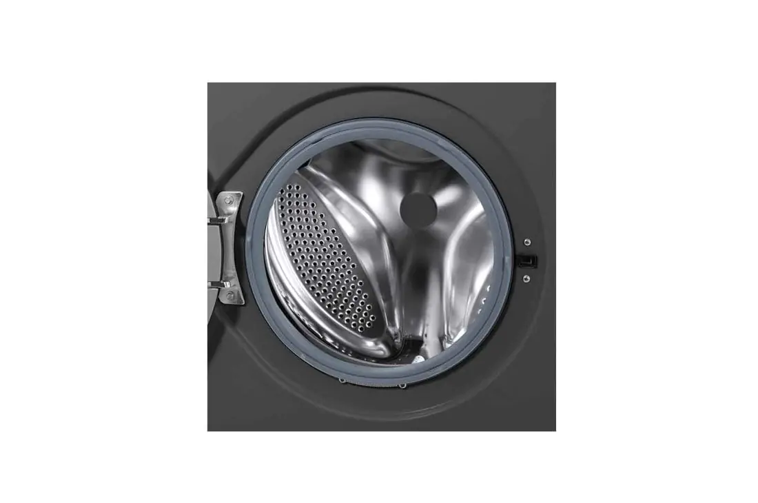 LG WJ1408MTG Washing Machine - 8 kg - Inverter - Middle Black